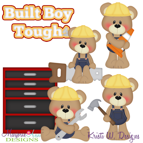 Built Boy Tough Exclusive SVG Cutting Files + Clipart - Click Image to Close